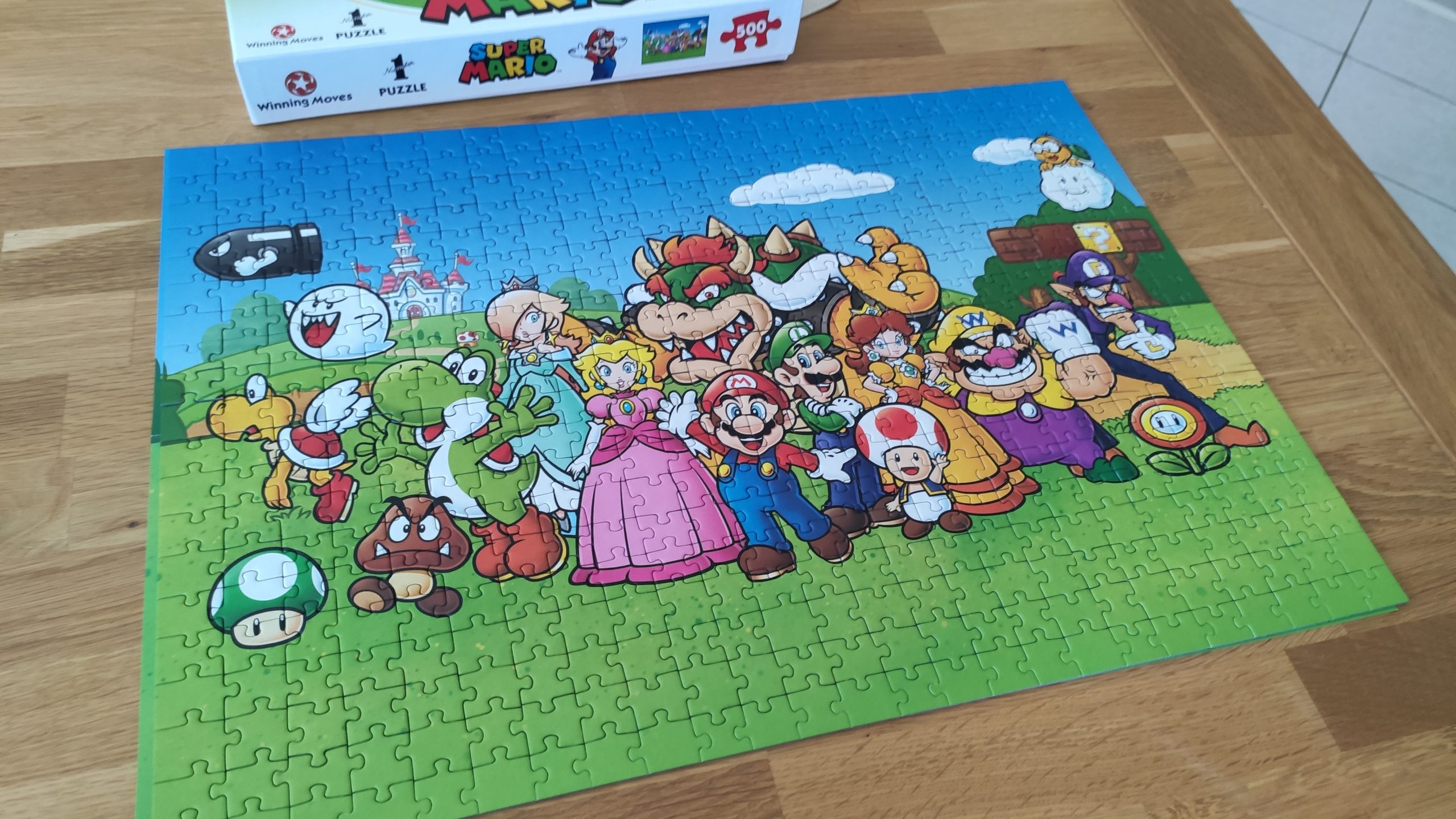 Puzzle Mario 500 pièces : une bonne idée cadeau pour un enfant ? - Blog des  Parents