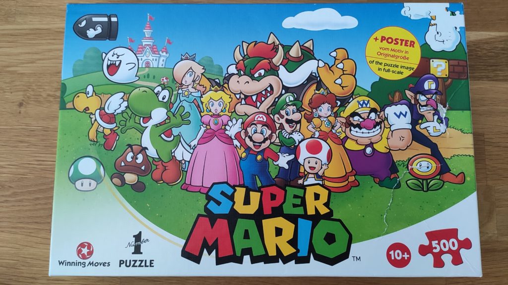 Puzzle Mario 500 pièces : une bonne idée cadeau pour un enfant